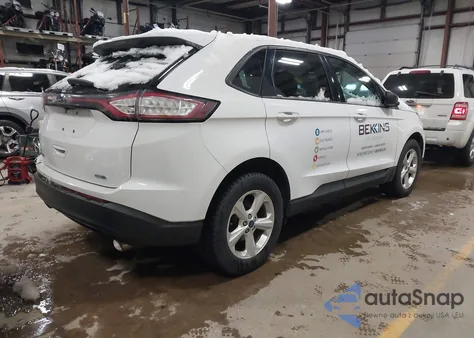2018 Ford Edge Se from USA, damaged, VIN 2FMPK4G97JBB03528